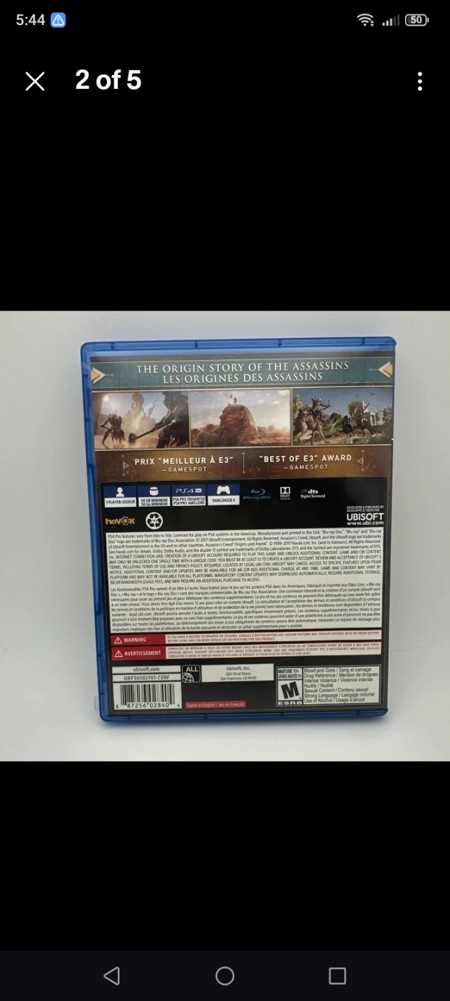 Assassin's Creed Orgins - PS4 - photo 2
