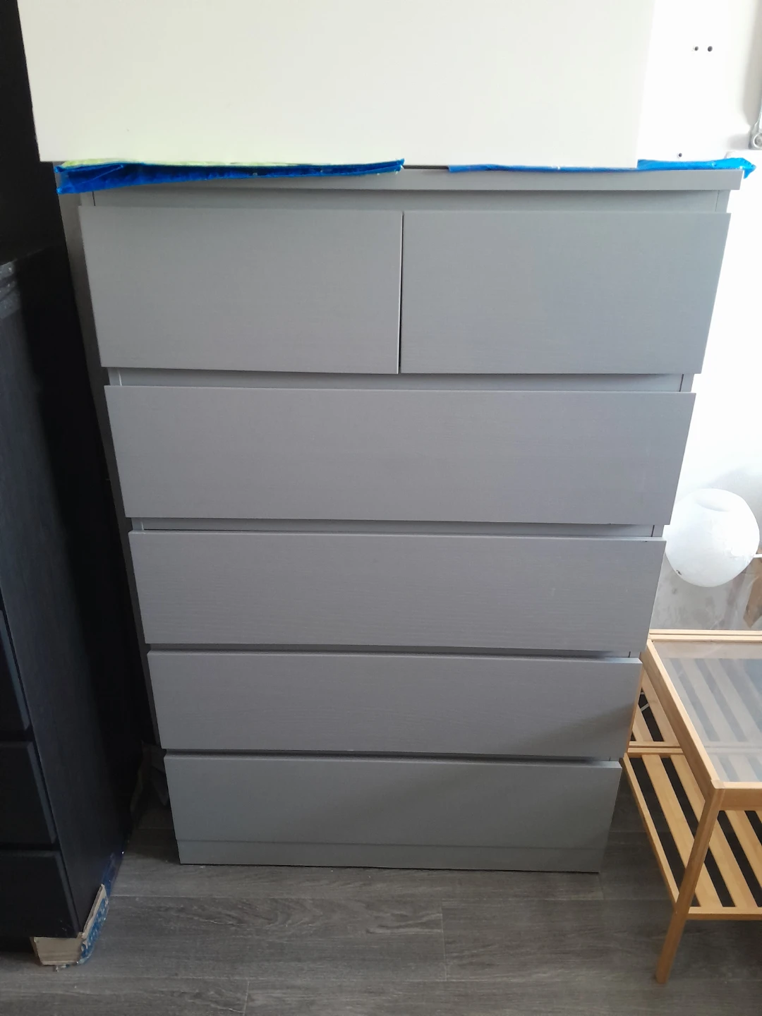 Grey 6-Drawer Dresser - photo 5