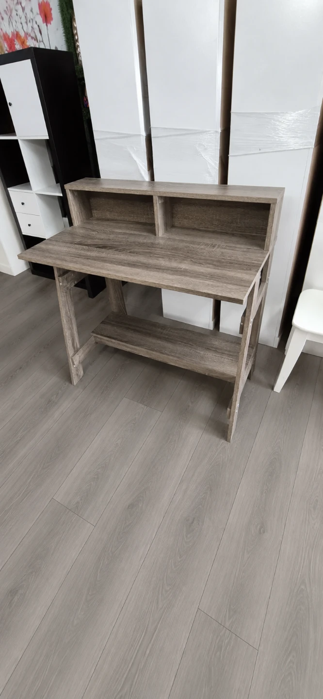 Small computer desk with shelf - photo 2