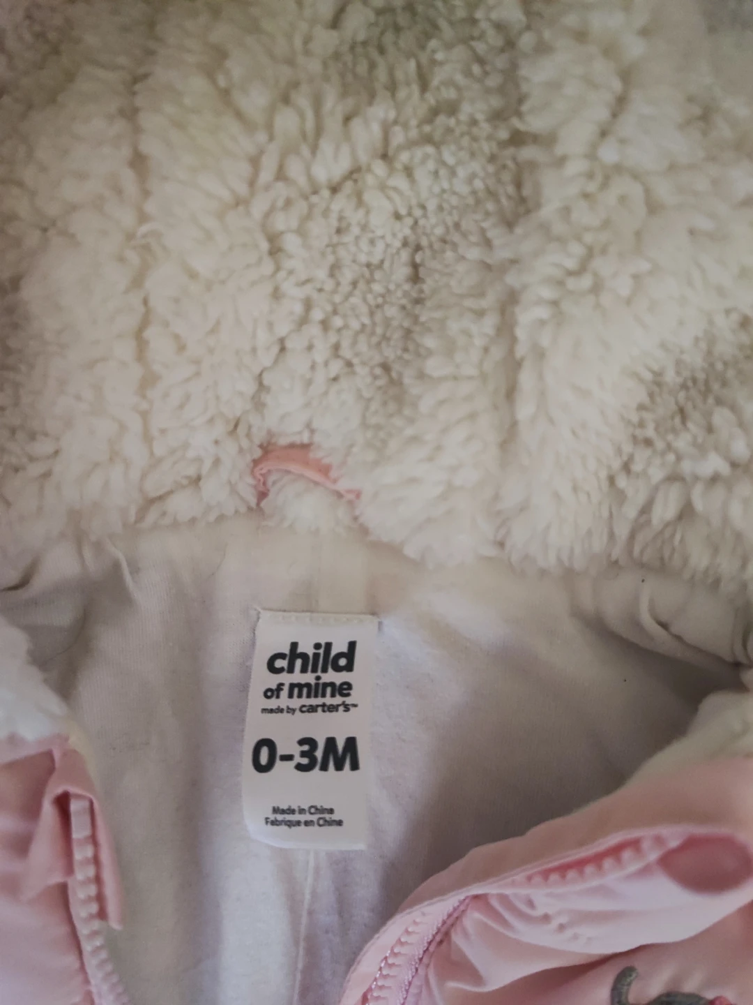 Child of Mine by Carter's Pink Snowsuit - photo 2