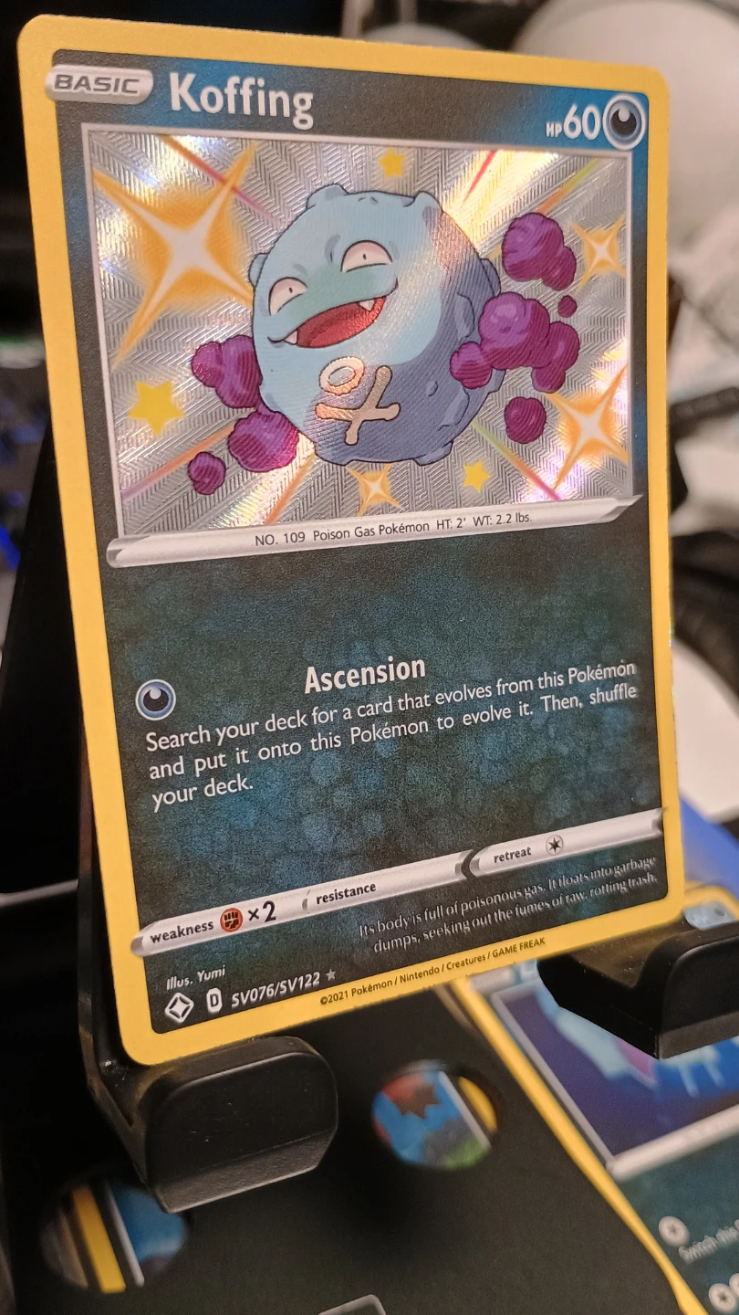 Koffing Pokemon Card - photo 2