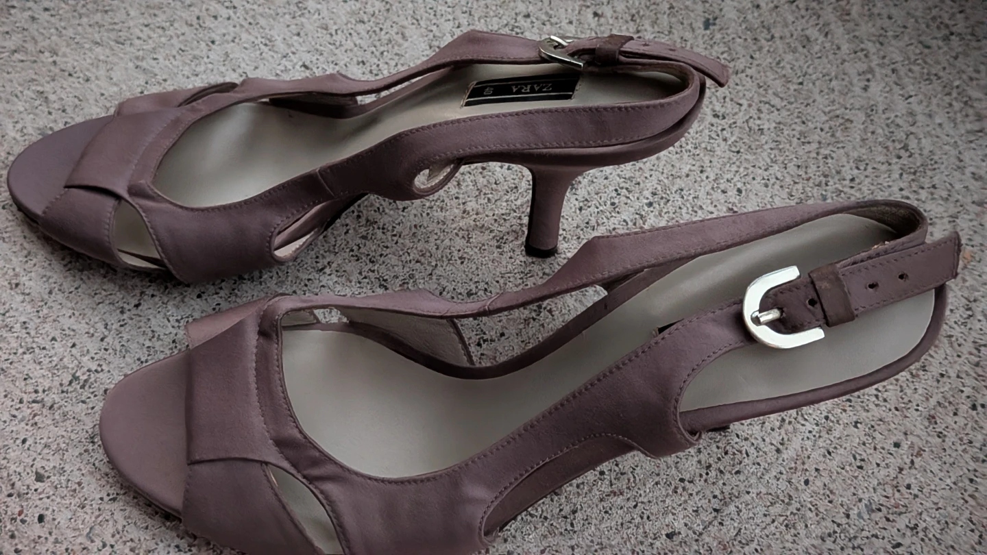 ZARA Women's Slingback Heels - Size 40 - photo 5