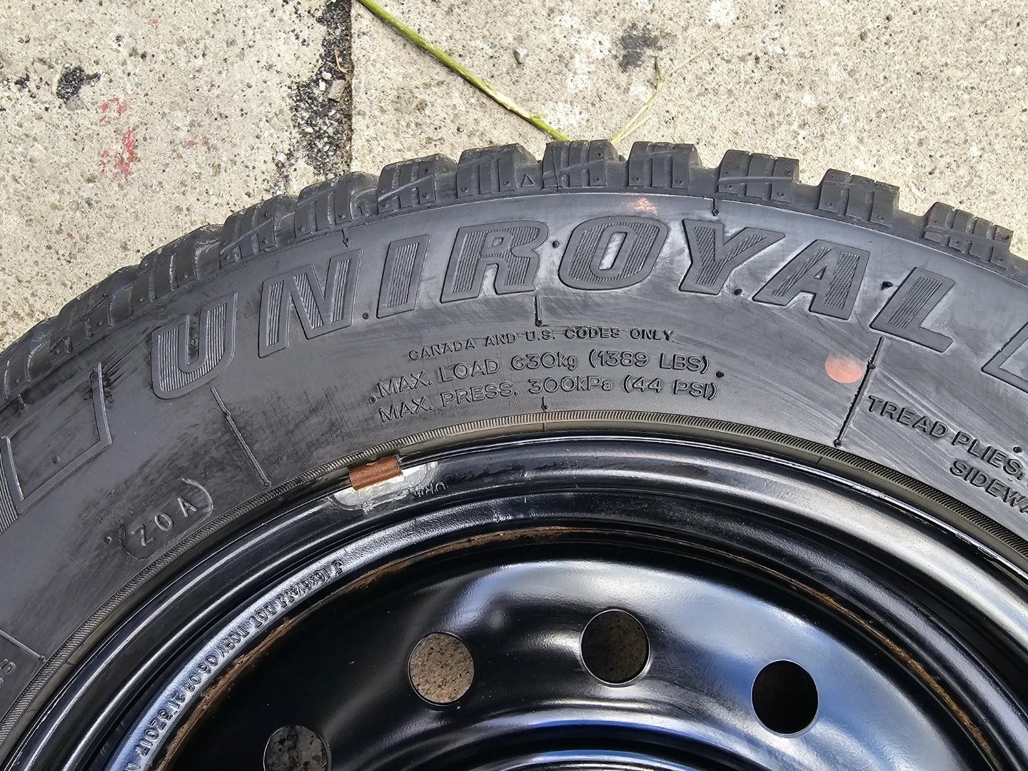 NISSAN SENTRA WINTER TIRES ON STEEL RIMS 205/60 R16 - photo 4