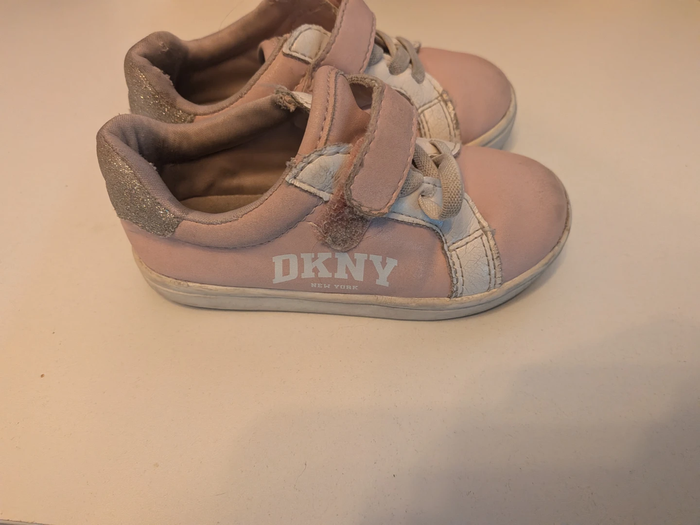 DKNY pink toddler sneakers - photo 4