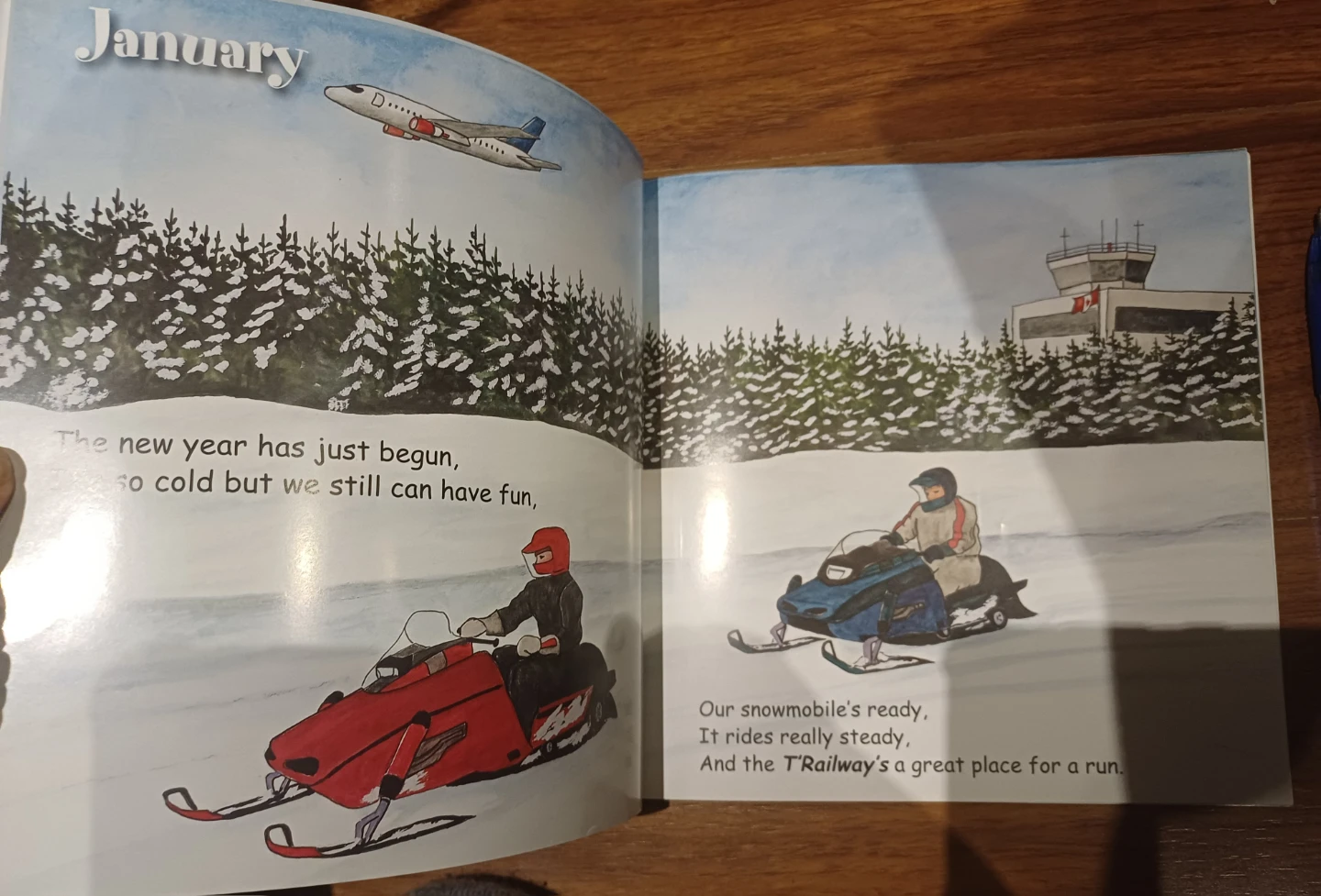 A Newfoundland Year - Children's Book by Dawn Baker - photo 4