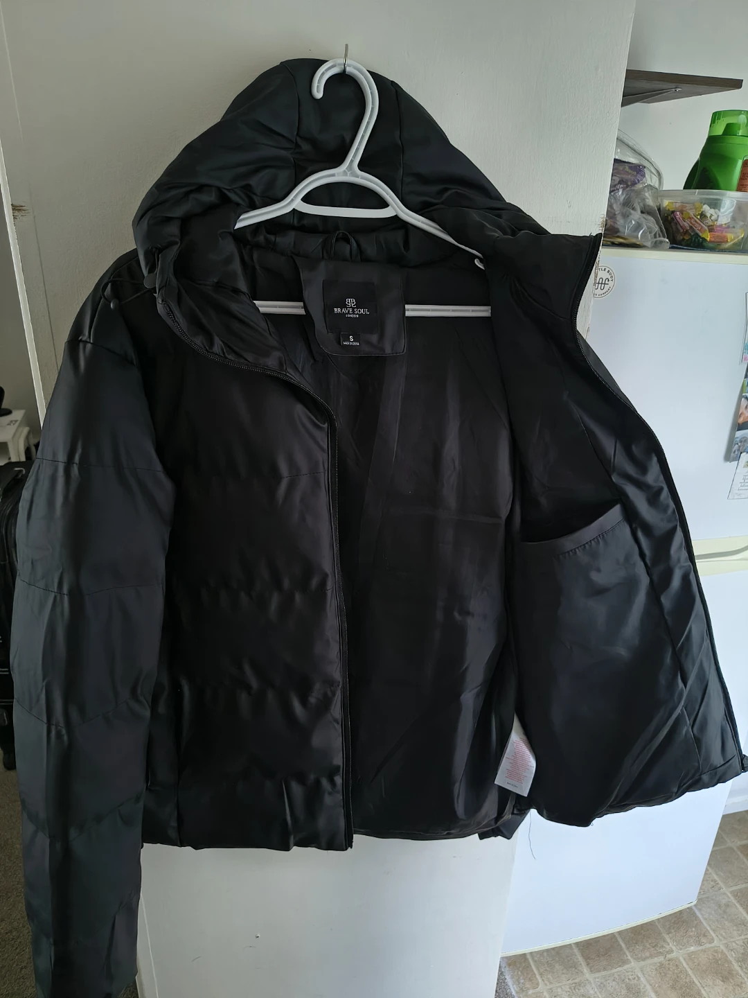 Brave Soul Puffer Jacket - Black - photo 2