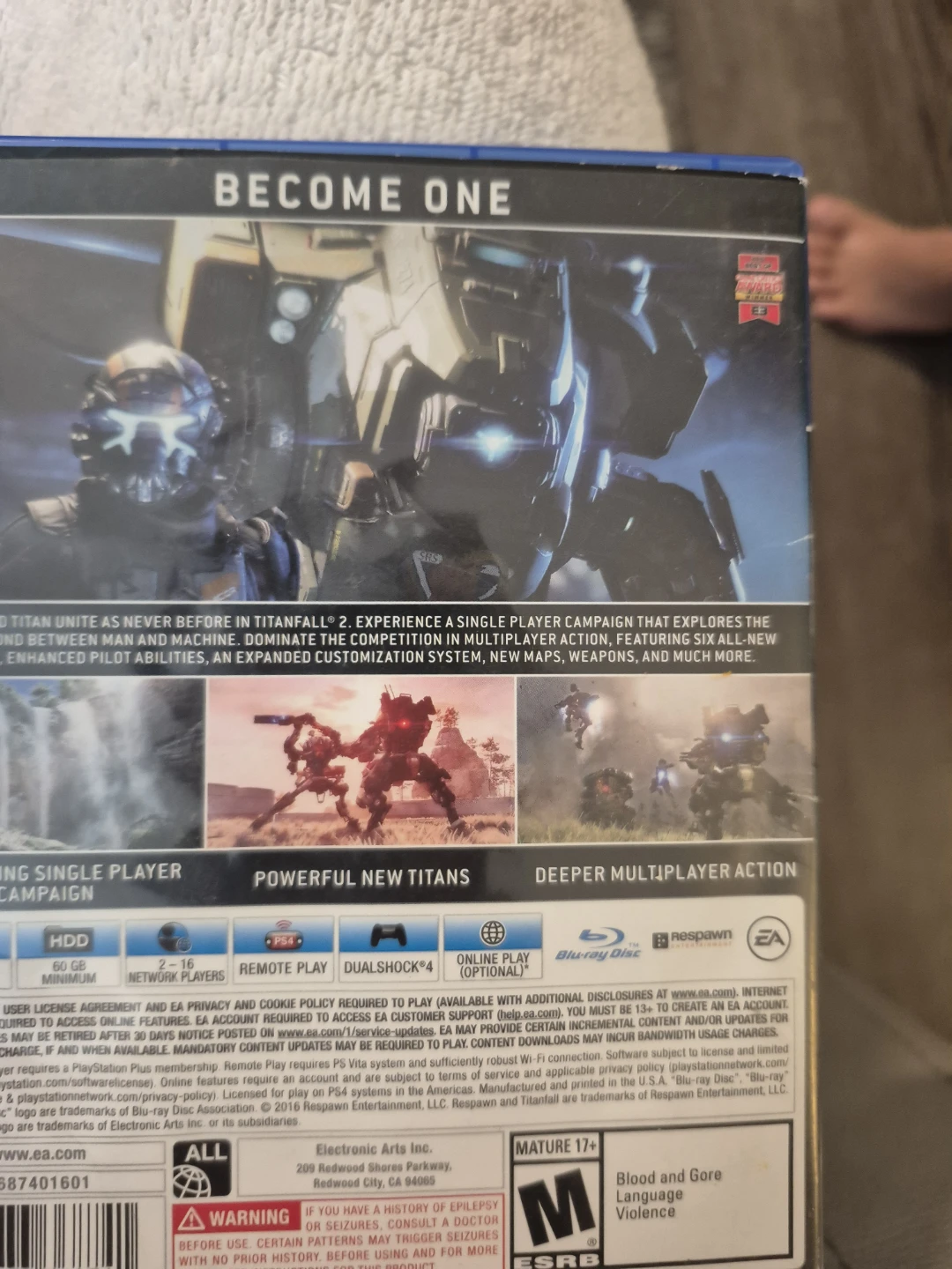 Titanfall 2 PS4 Blu-Ray Disc Video Game - photo 3
