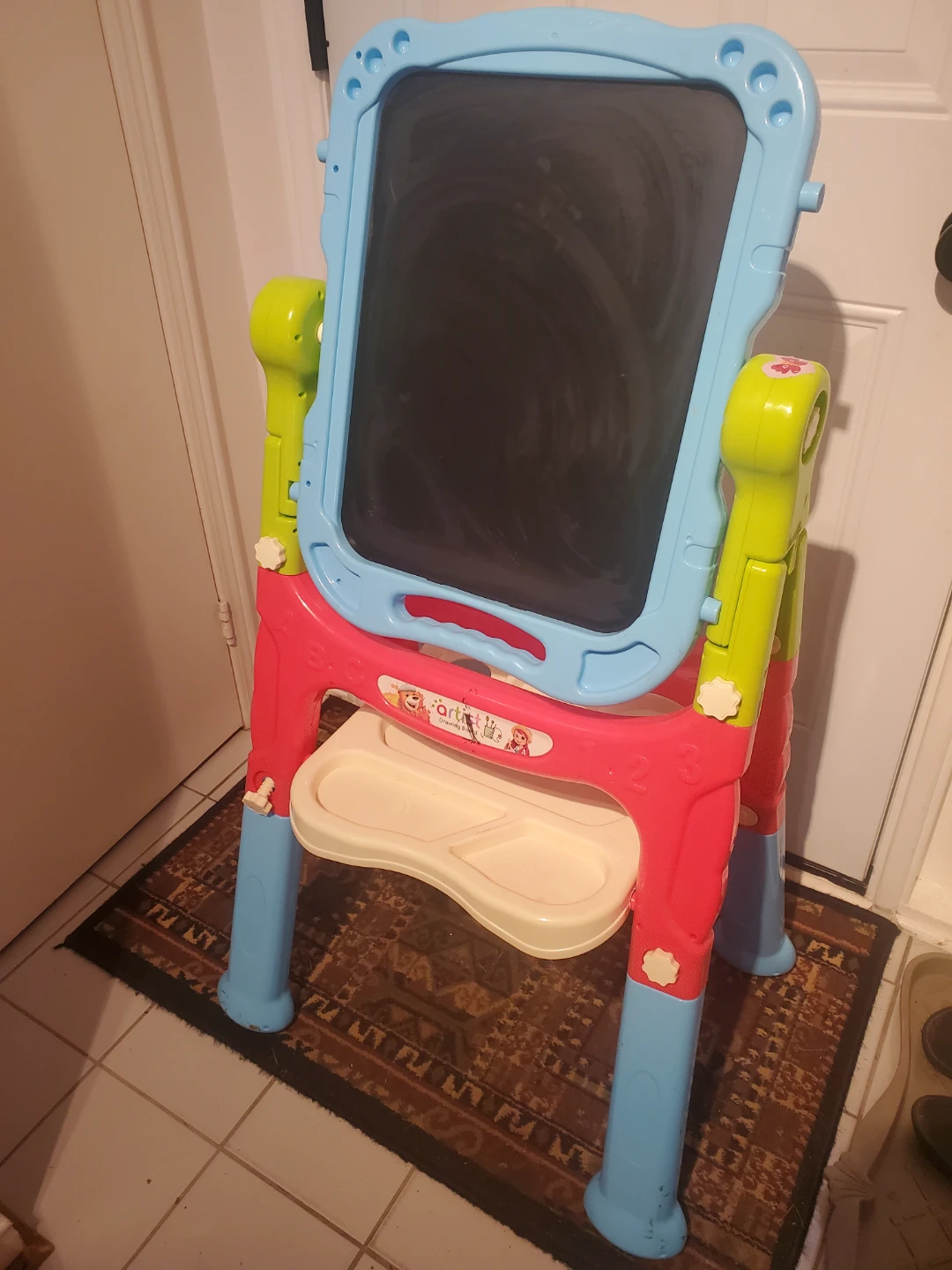 Kids Art Easel Double-Sided Drawing Board - photo 2