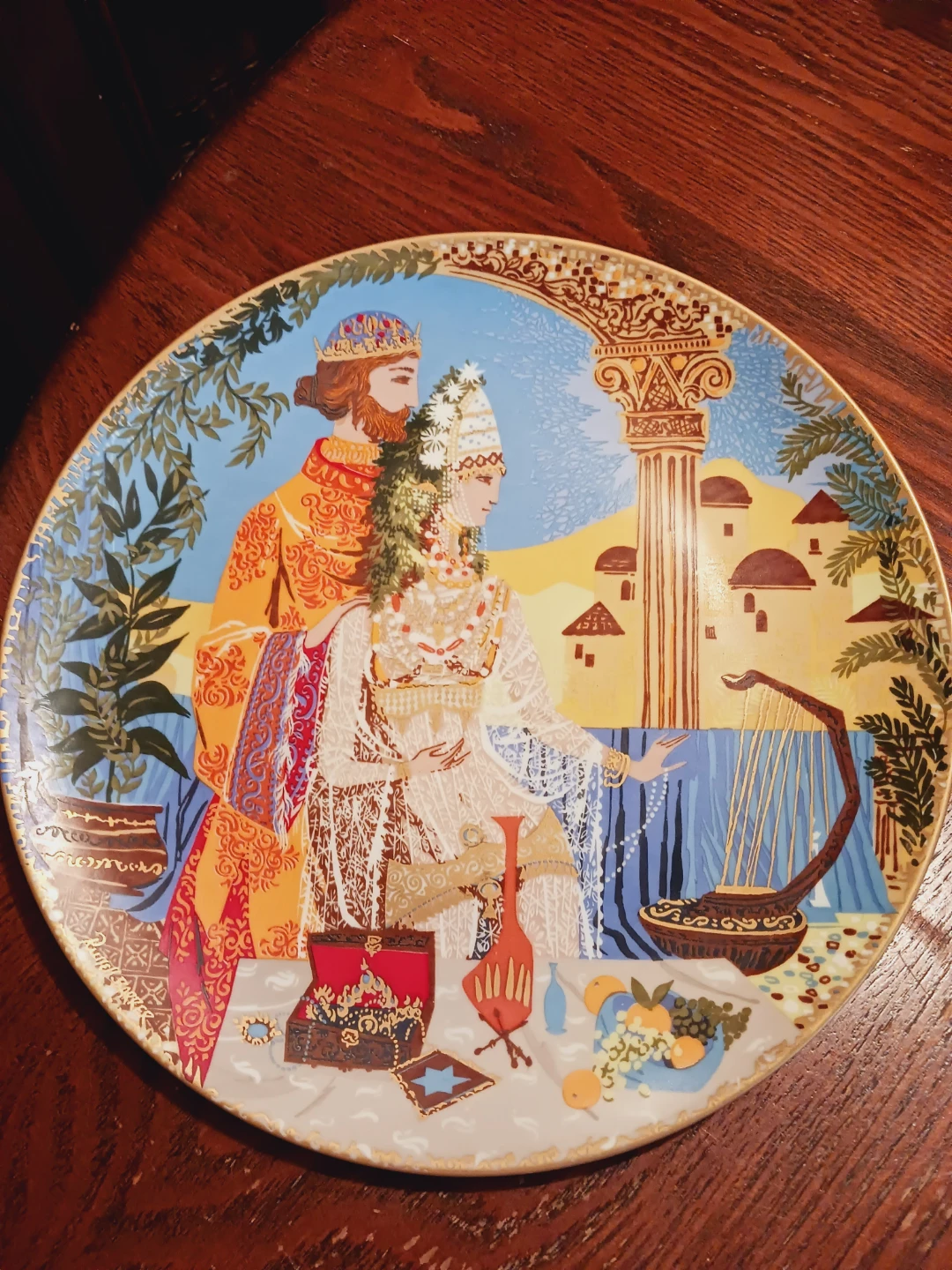 The Jerusalem Triptych Collectible Decorative Plate - photo 2