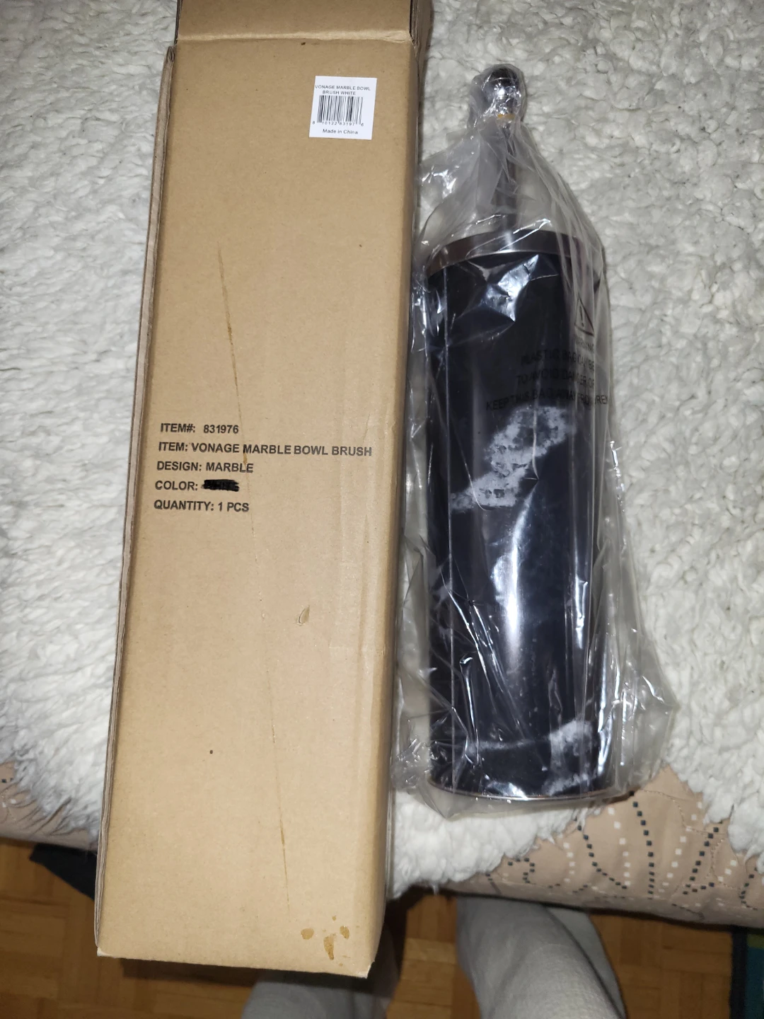 Vonage Marble Bowl Brush