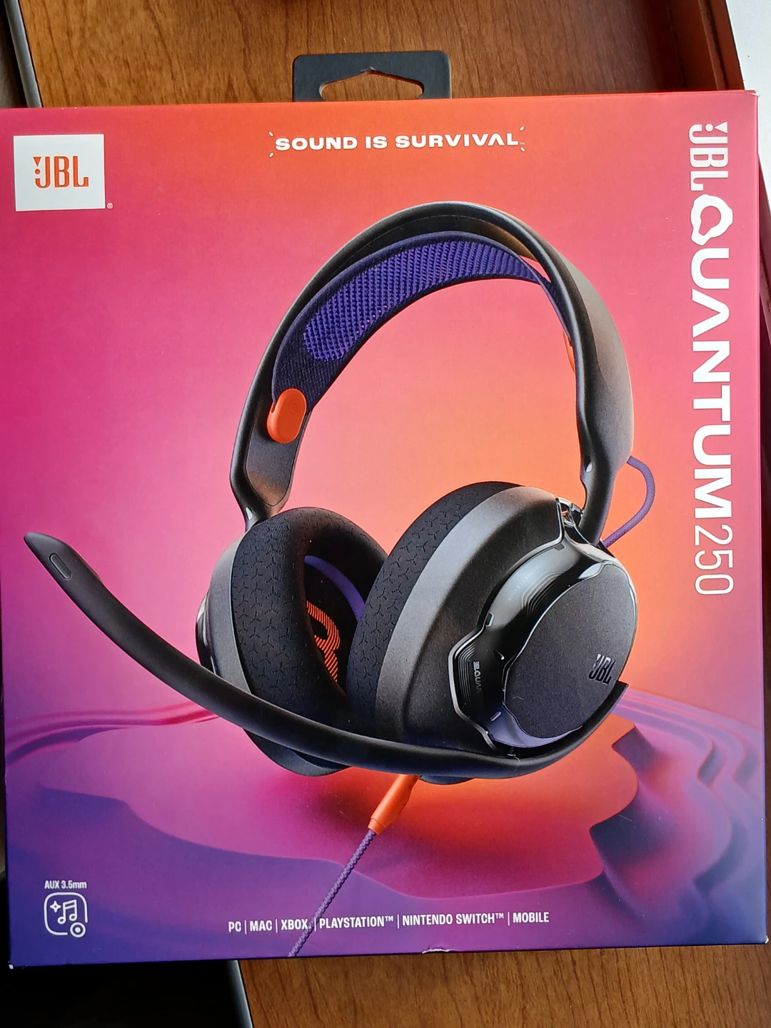JBL Quantum 250 Gaming Headset Brand New