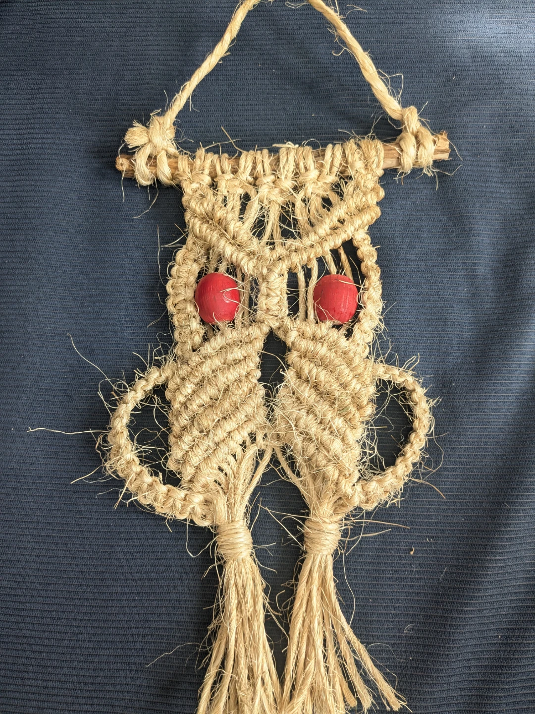Owl Macrame / Handmade - photo 4