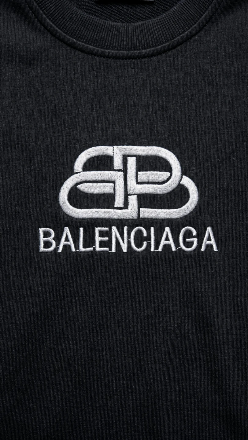 Balenciaga Interlocking BB Logo Crewneck Sweatshirt XL - photo 3