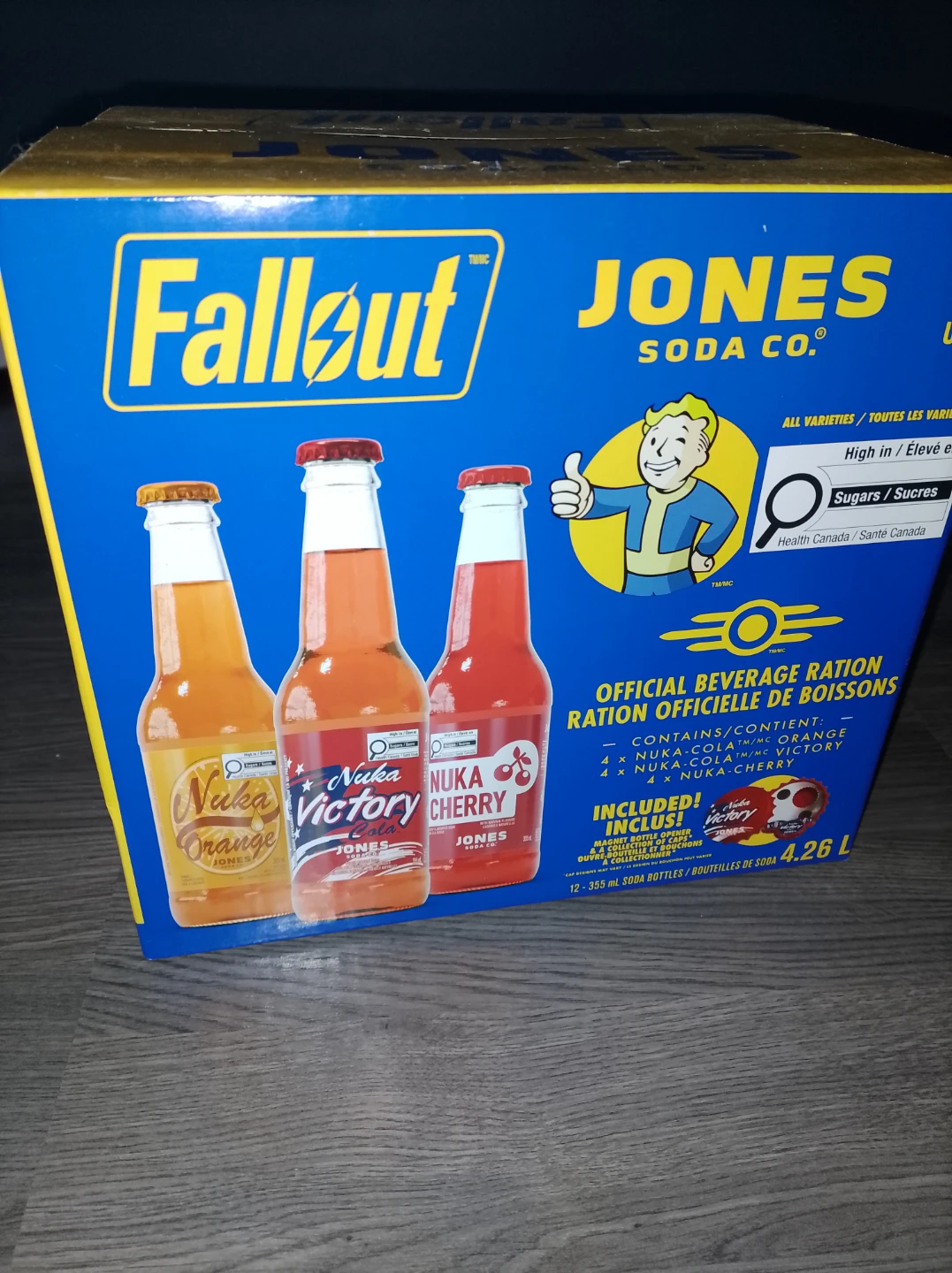 Jones Soda Co. Fallout "Official Beverage Ration" 12 Pack