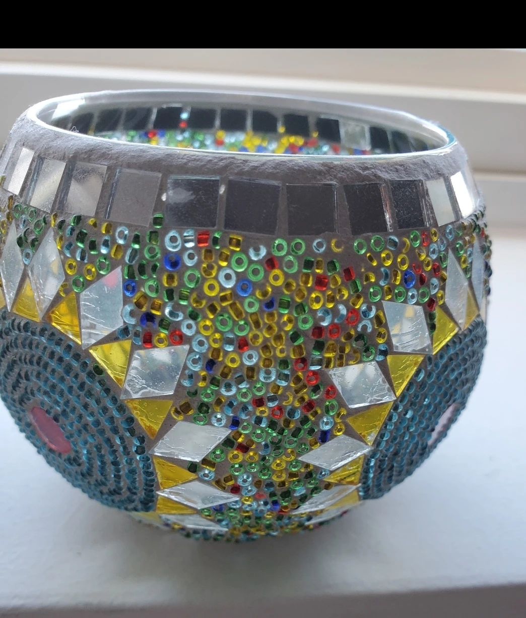 Mosaic Candle Holder