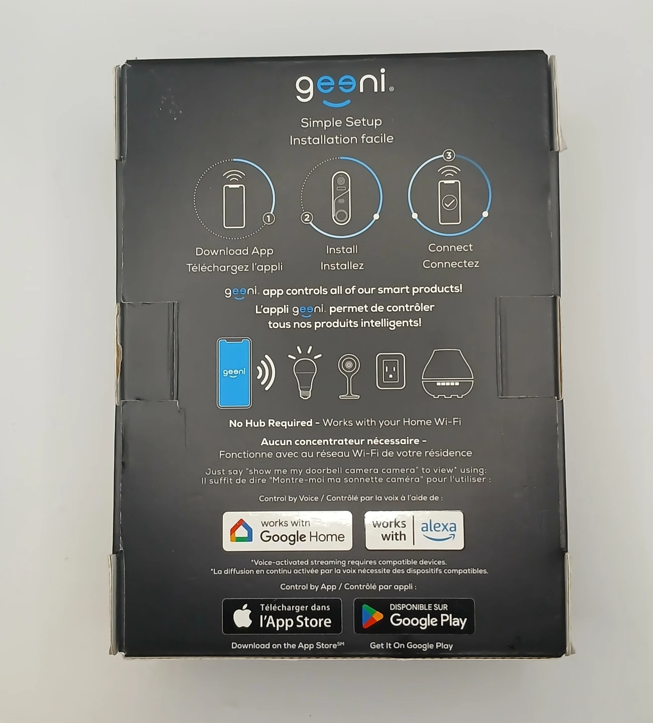 Geeni Halo 2K Smart Doorbell Camera with Wireless Chime - photo 2