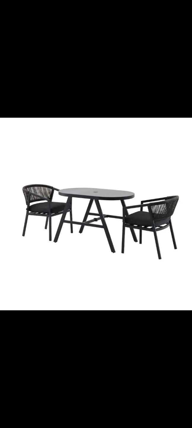 Outdoor Dining Set - Table and 2 Chairs - photo 2