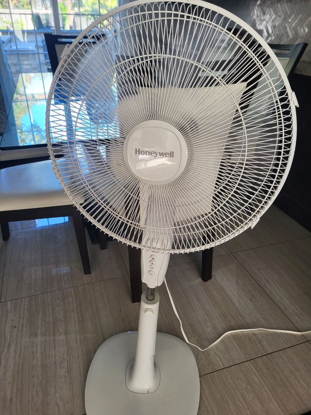 Honeywell Stand Fan - White