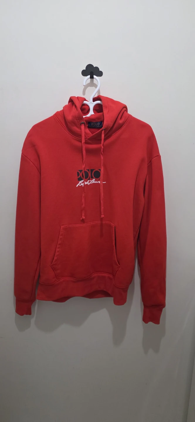 Polo Ralph Lauren Red Hoodie Size L