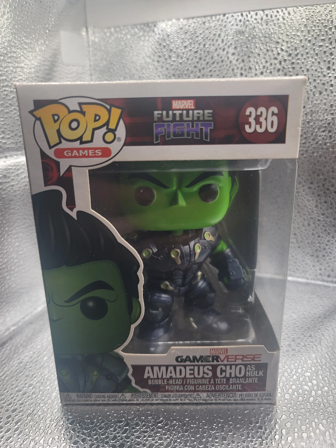 Funko Pop! Marvel Future Fight Amadeus Cho As Hulk #336