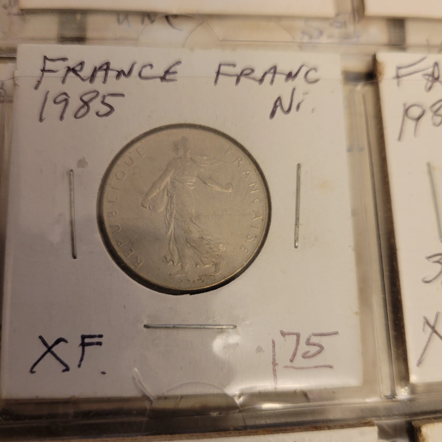 1985 France Franc Coin
