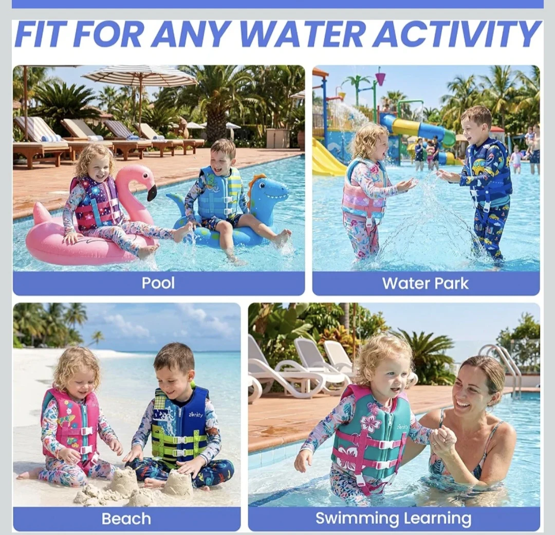 NEW Zuratey Kids Swim Vest - Size S - photo 4