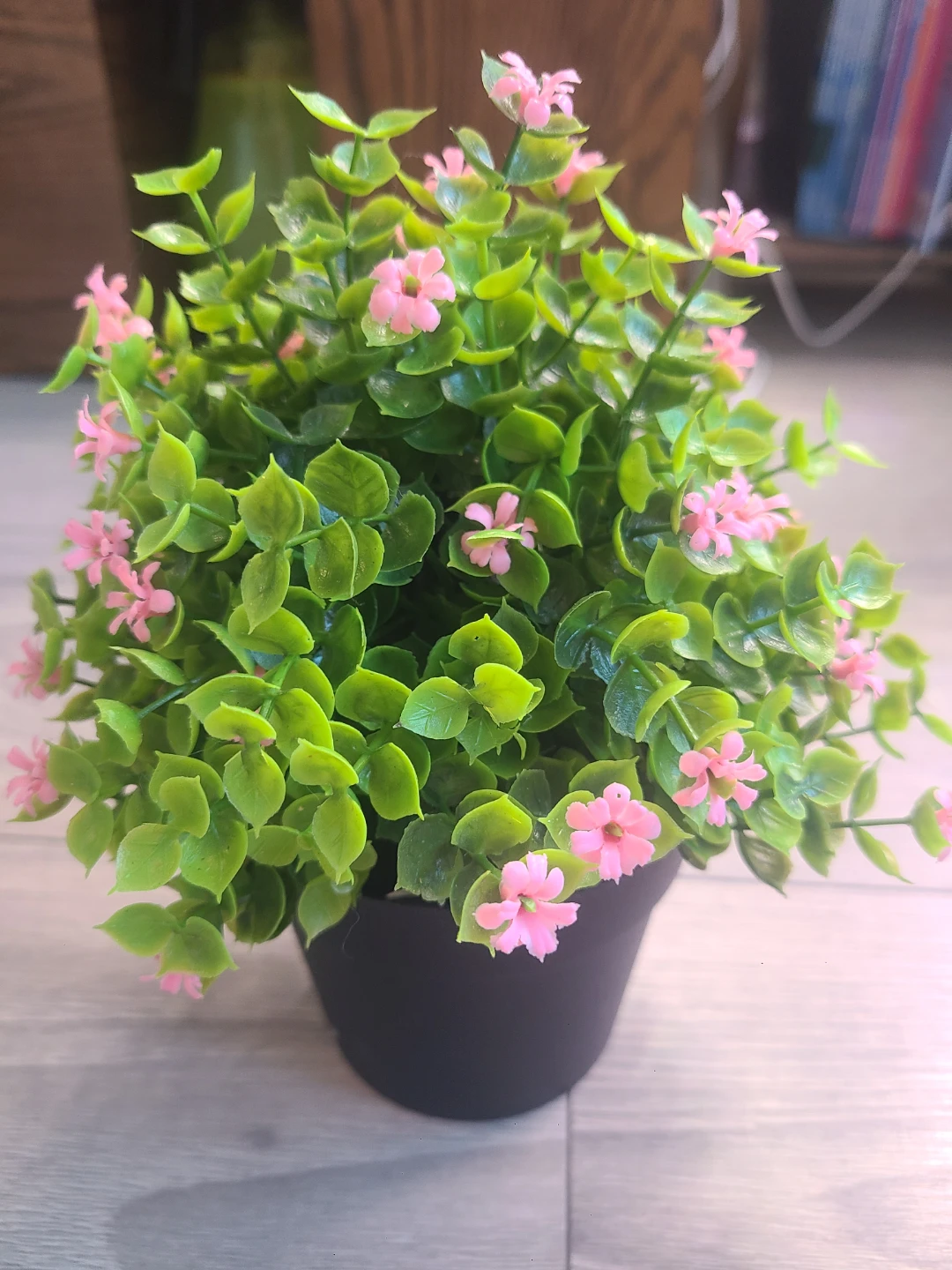 Artificial Plant with Pink Flowers #free