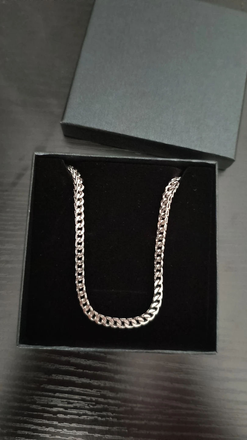 Sterling Silver men's chain DM for measurements