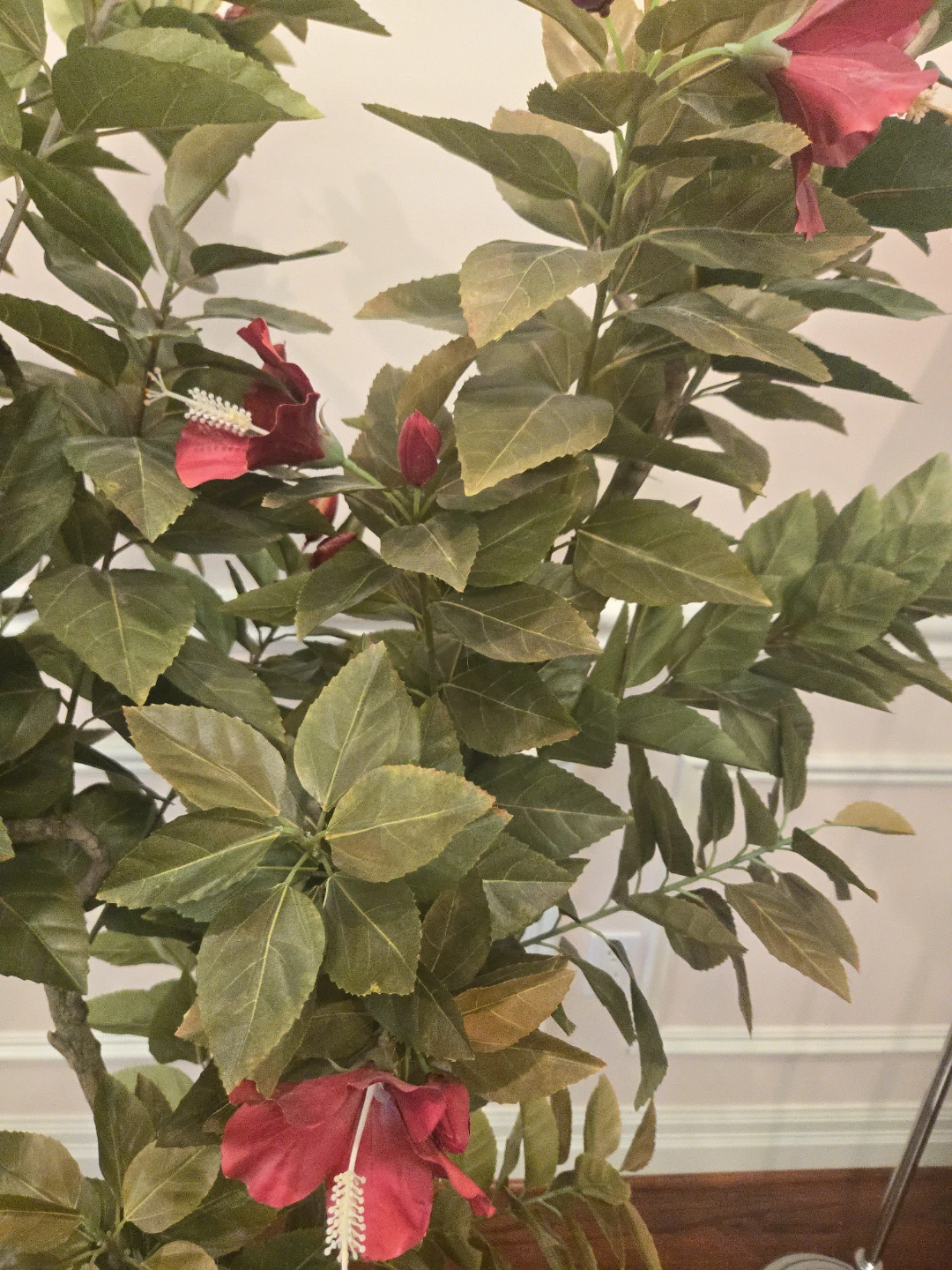 Beautiful Artificial Potted Hibiscus Tree - photo 2