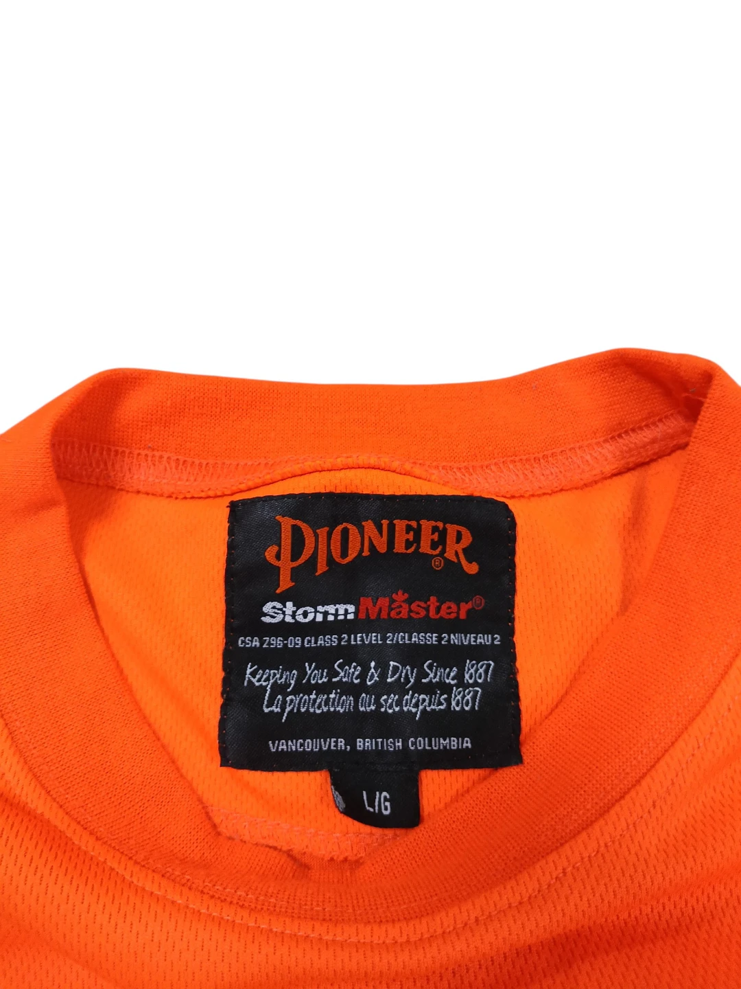 Men's Pioneer StormMaster Short-Sleeve Safety Crewneck T-Shirt - photo 2