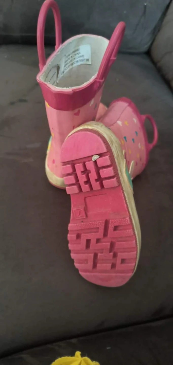 George Unicorn Rain Boots - Size 7 Toddler - photo 4