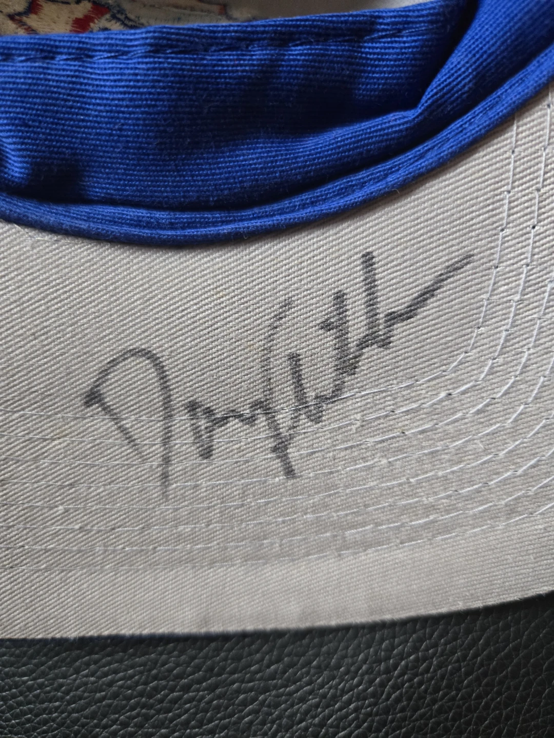Autographed 1990's Blue Jay Hat Baseball