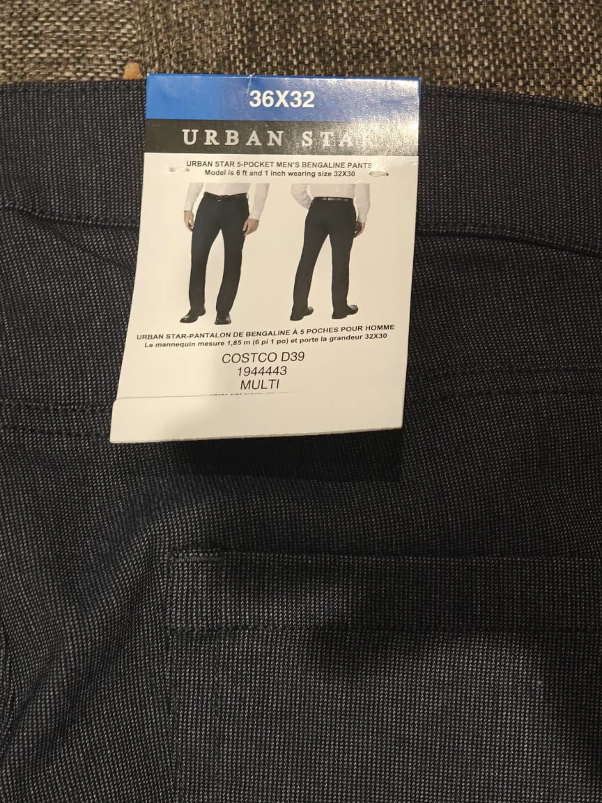 Urban Star Men's Bengaline Pants 36x32 - photo 4