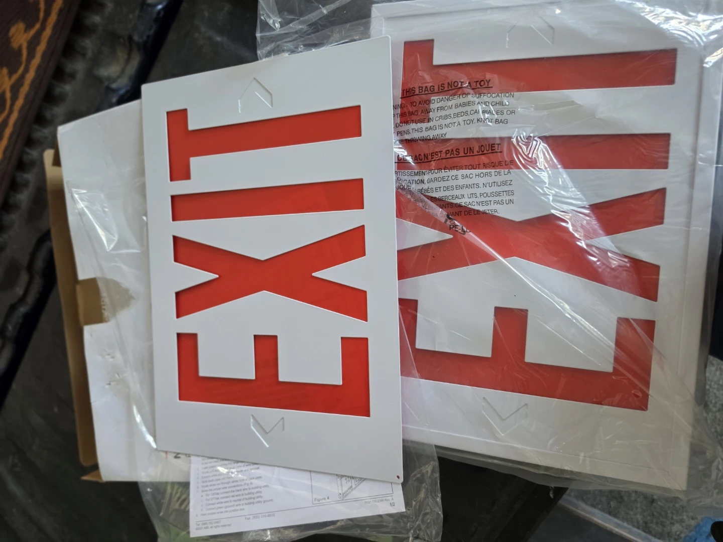 ABB NYC LED Series Exit Sign - photo 3