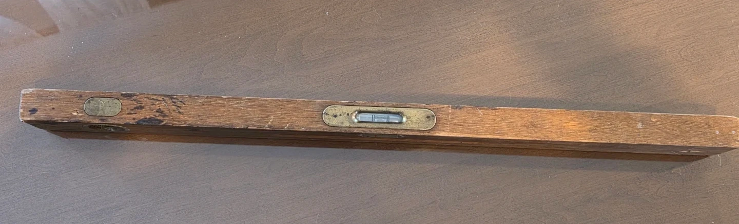 Vintage Wooden Spirit Level - photo 2