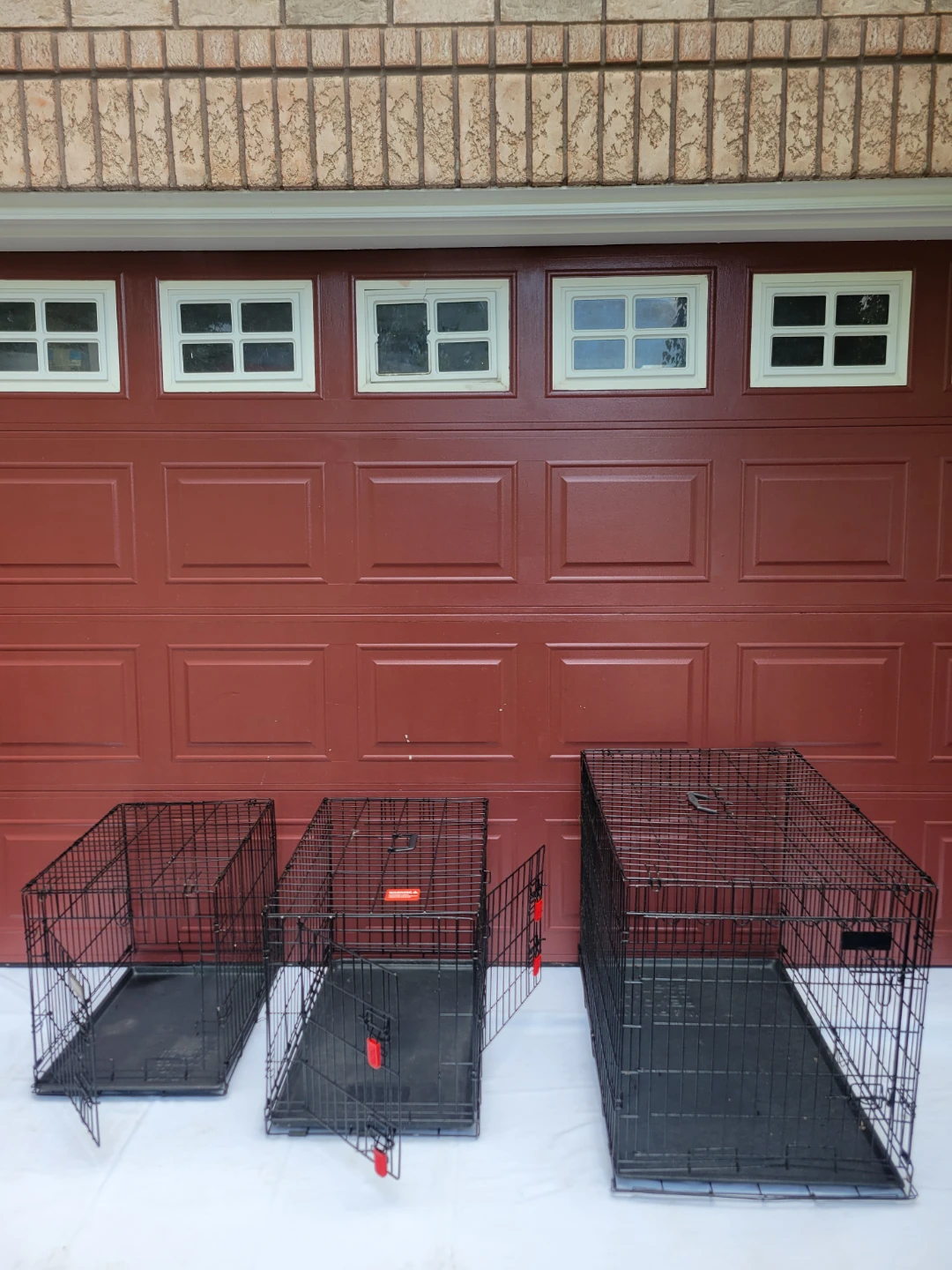 3 Wire Dog Crates 24", 30" and 36"