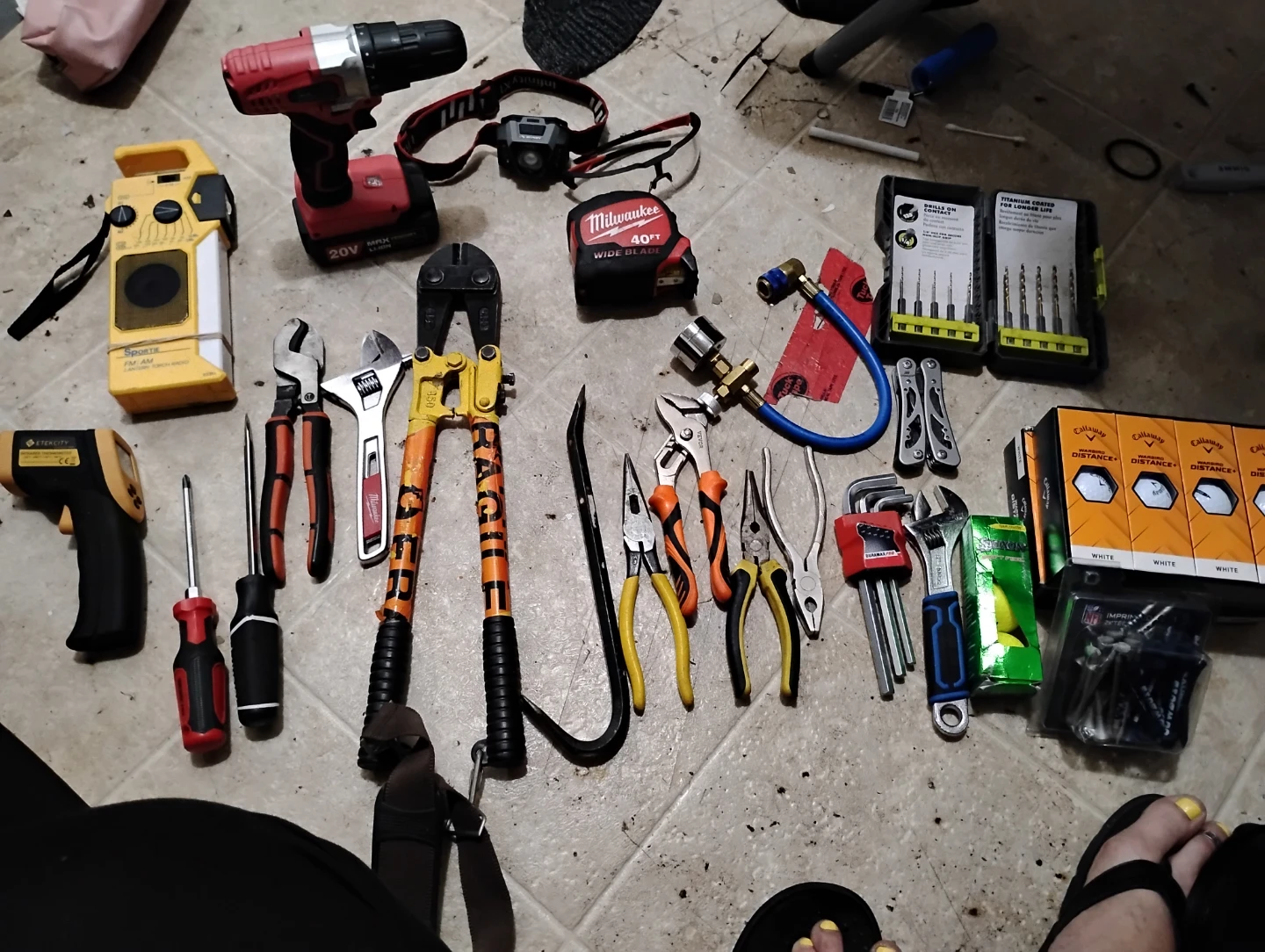 20V MAX Cordless Drill with Battery