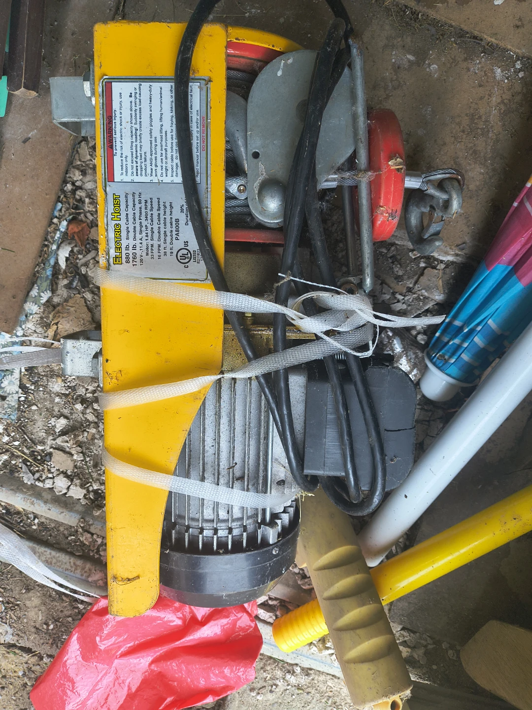 Electric Hoist with PA800B - photo 4