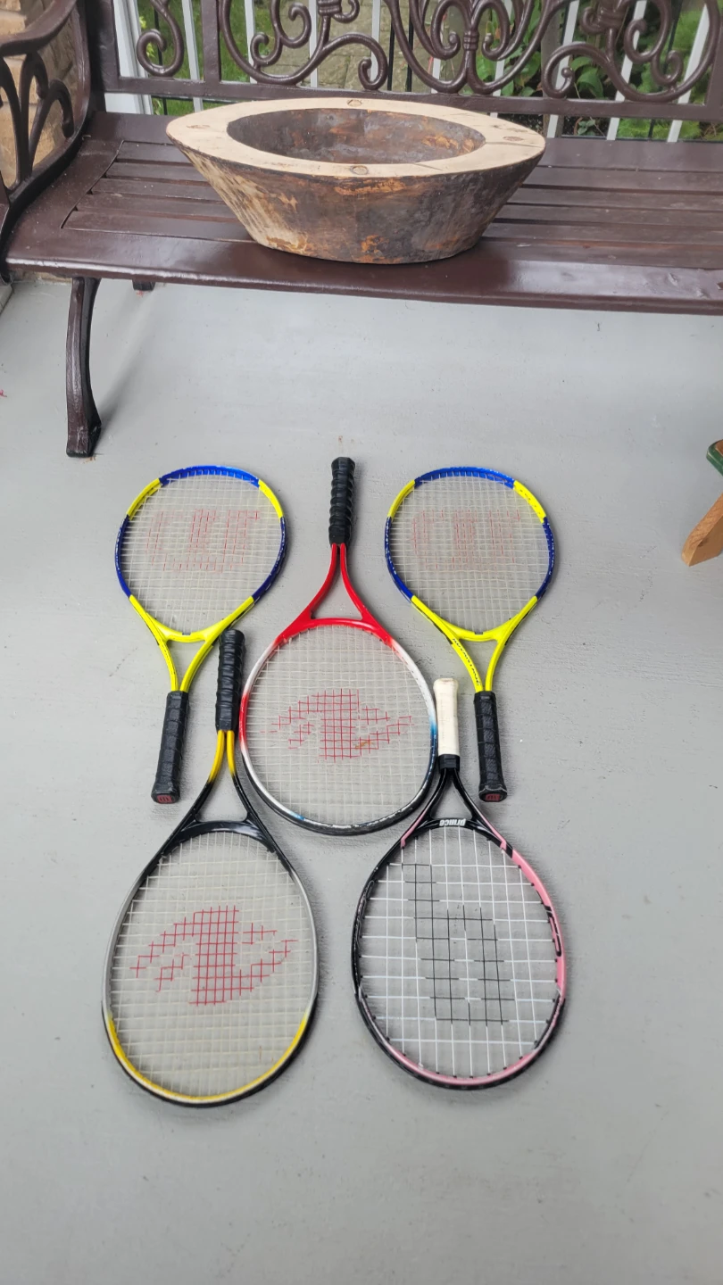 5 Tennis Rackets-$10 each - photo 2