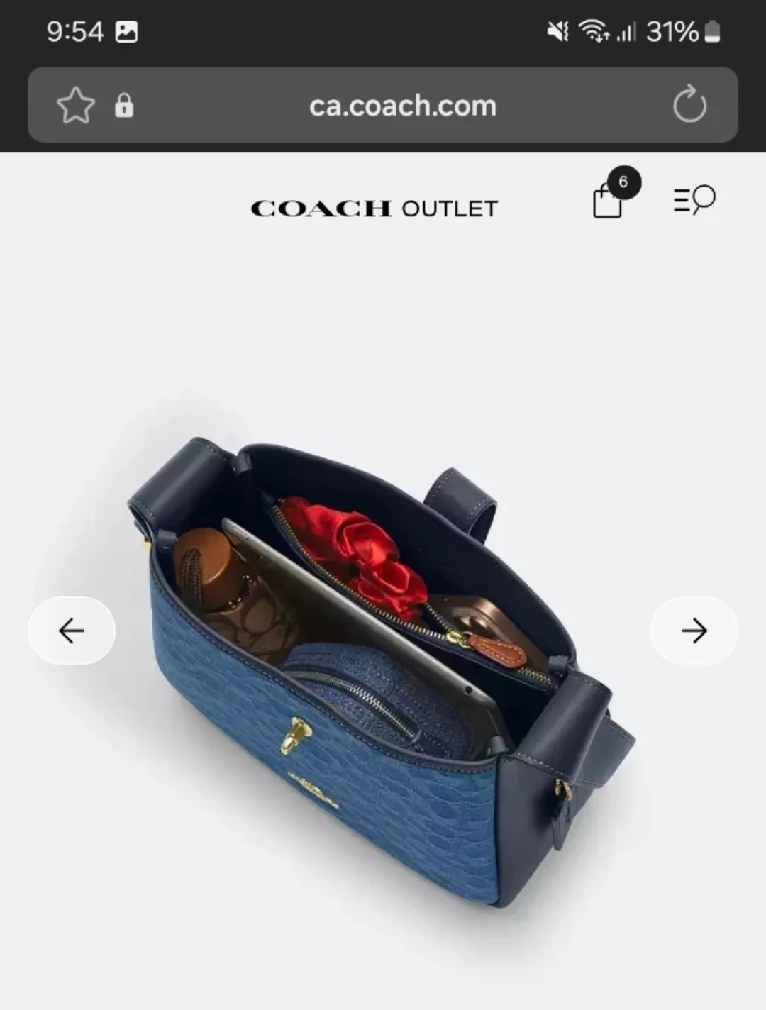 Coach Hadley Crossbody Bag Denim - photo 3