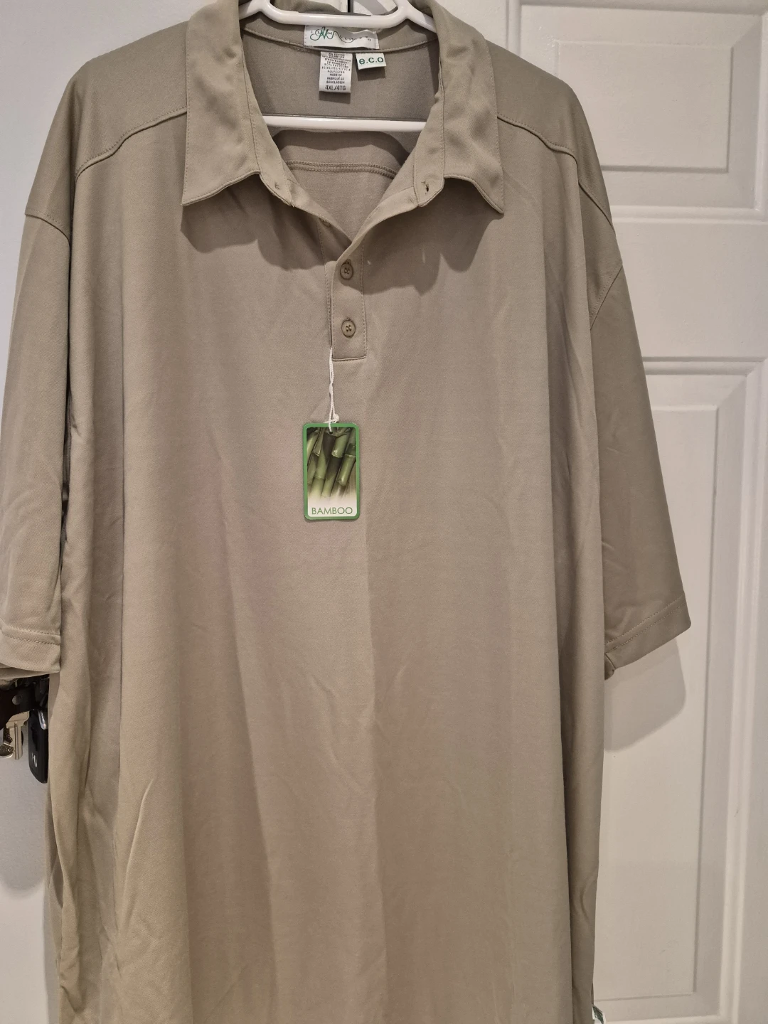 E.C.O. Bamboo Polo Shirt - Men's 4XL/4TG