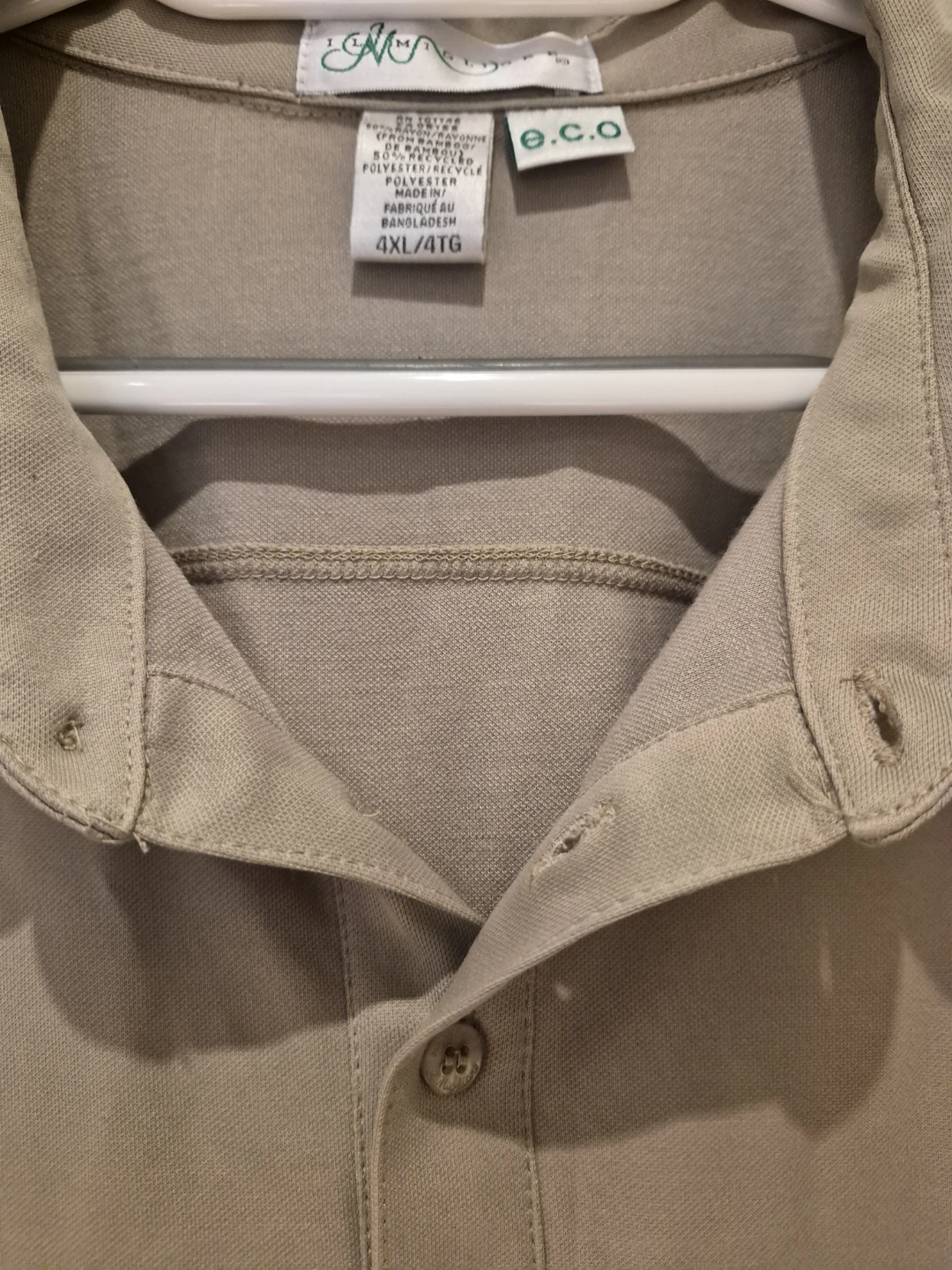 E.C.O. Bamboo Polo Shirt - Men's 4XL/4TG - photo 2
