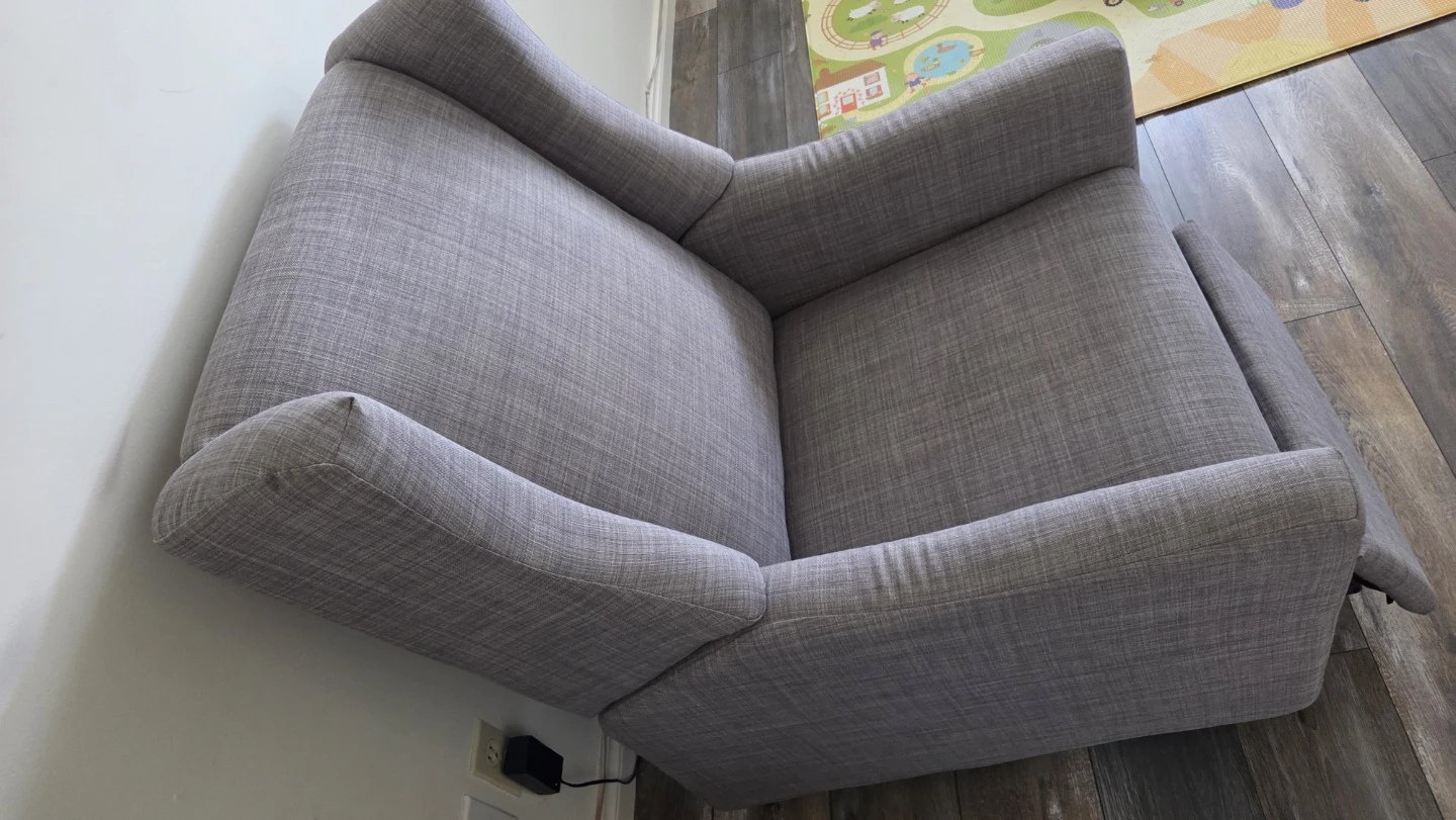 Bqbyletto Kiwi Grey Recliner Chair - photo 2
