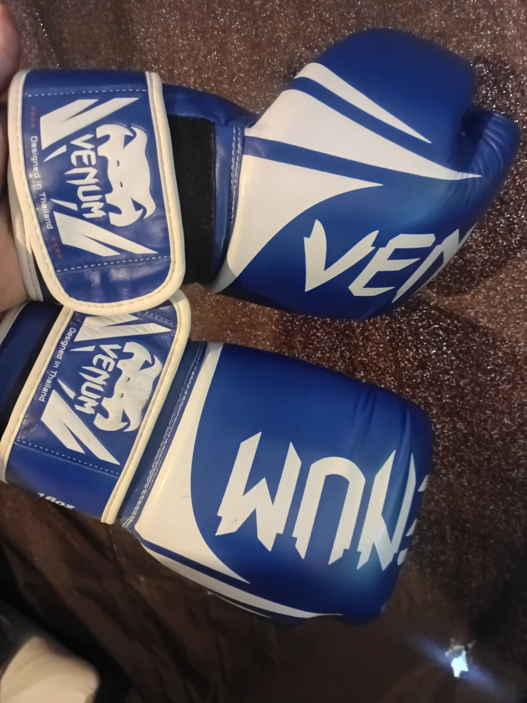 Venum Blue Boxing Gloves 16oz