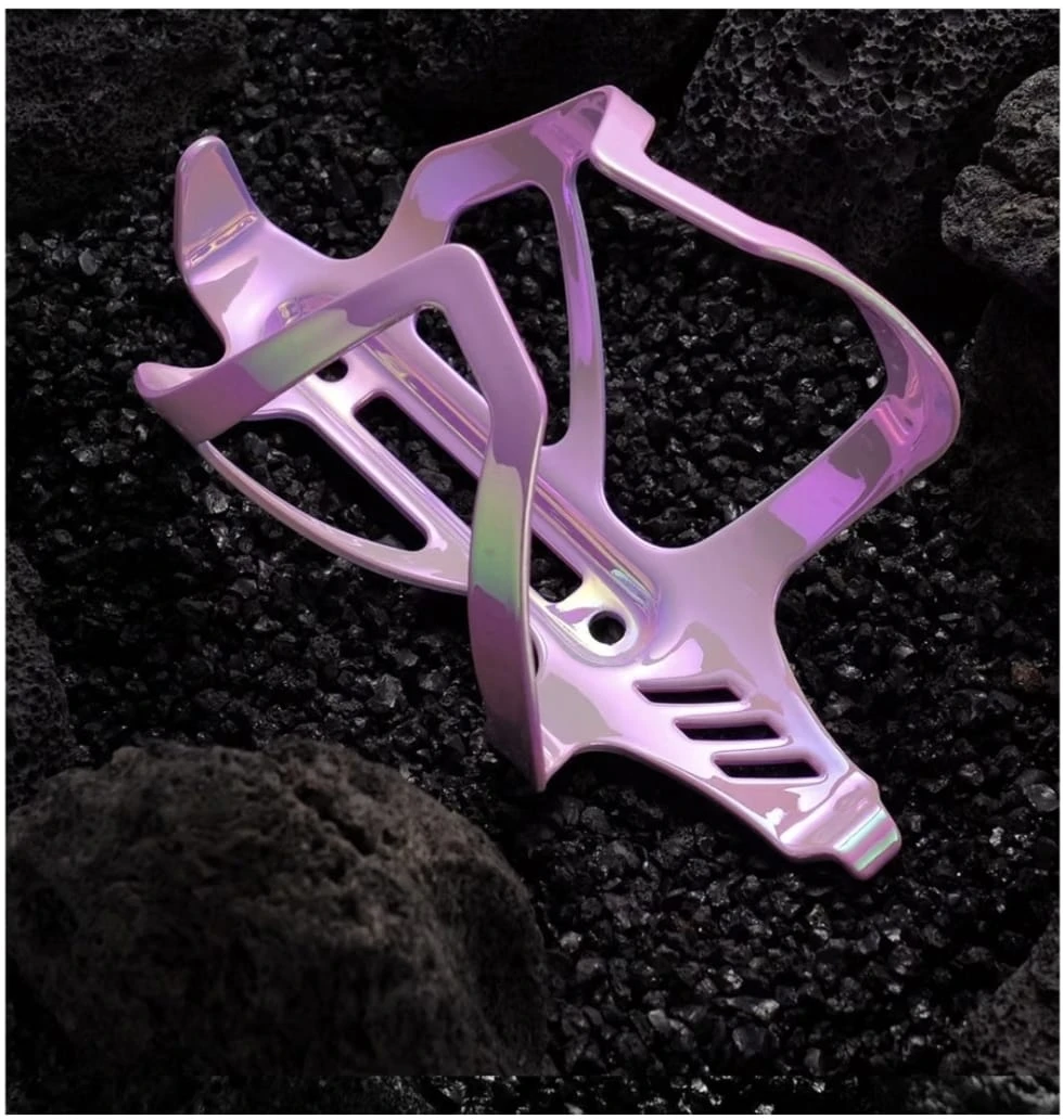 Iridescent Bike Water Bottle Cage 2 pcs