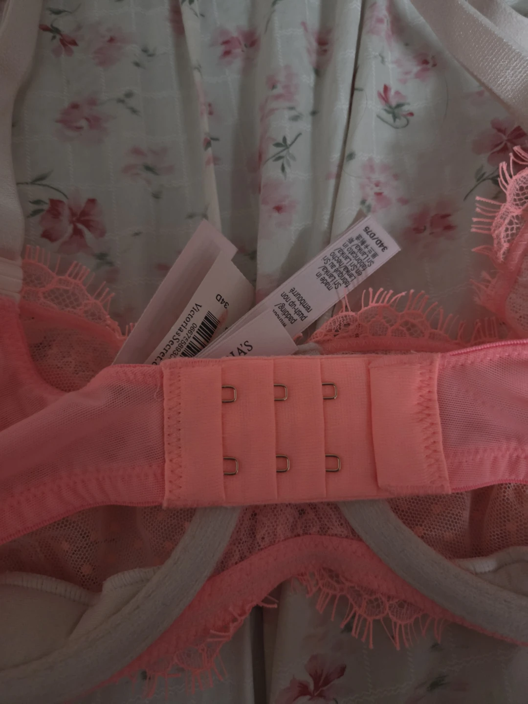 Victoria's Secret Pink Lace Bra 34D - photo 2