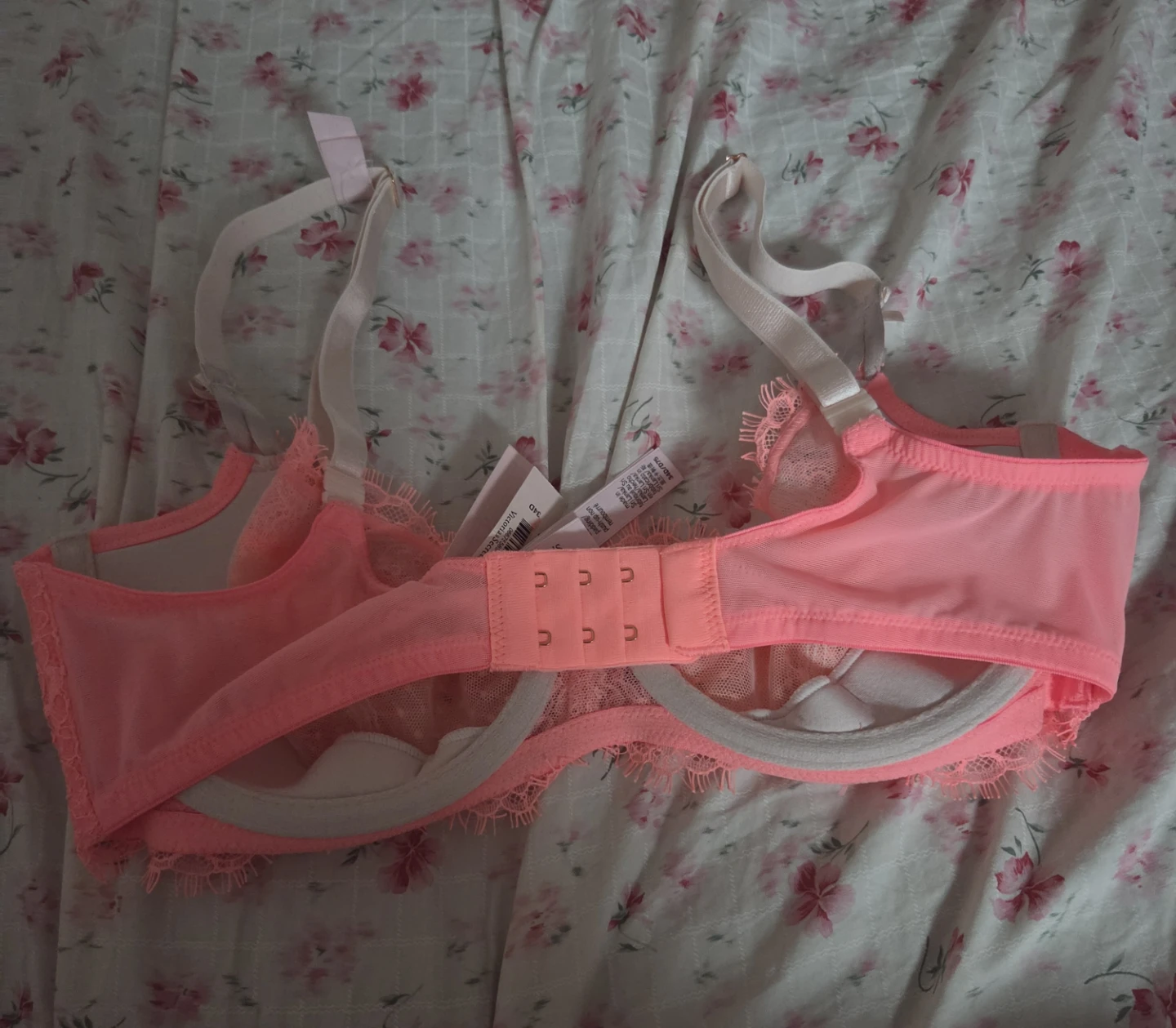 Victoria's Secret Pink Lace Bra 34D - photo 3