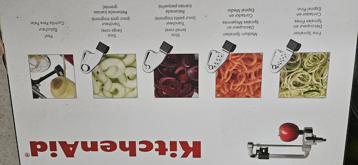 KitchenAid Spiralizer Attachment