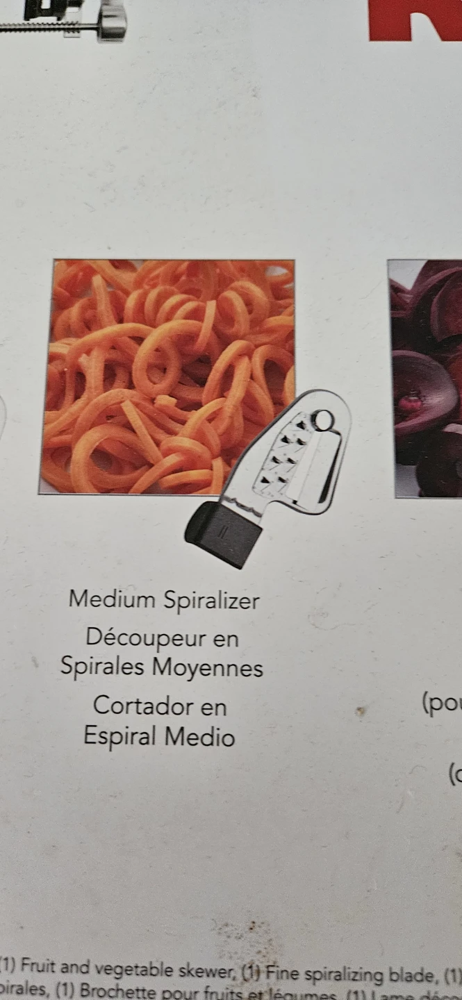 KitchenAid Spiralizer Attachment - photo 3
