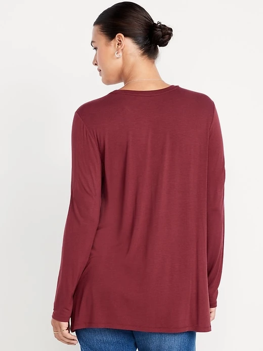 Old Navy Long Sleeve Twist Hem Top - photo 5